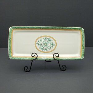 Pfaltzgraff French Quarter Small Serving Tray Tidbit Appetizer Relish Platter